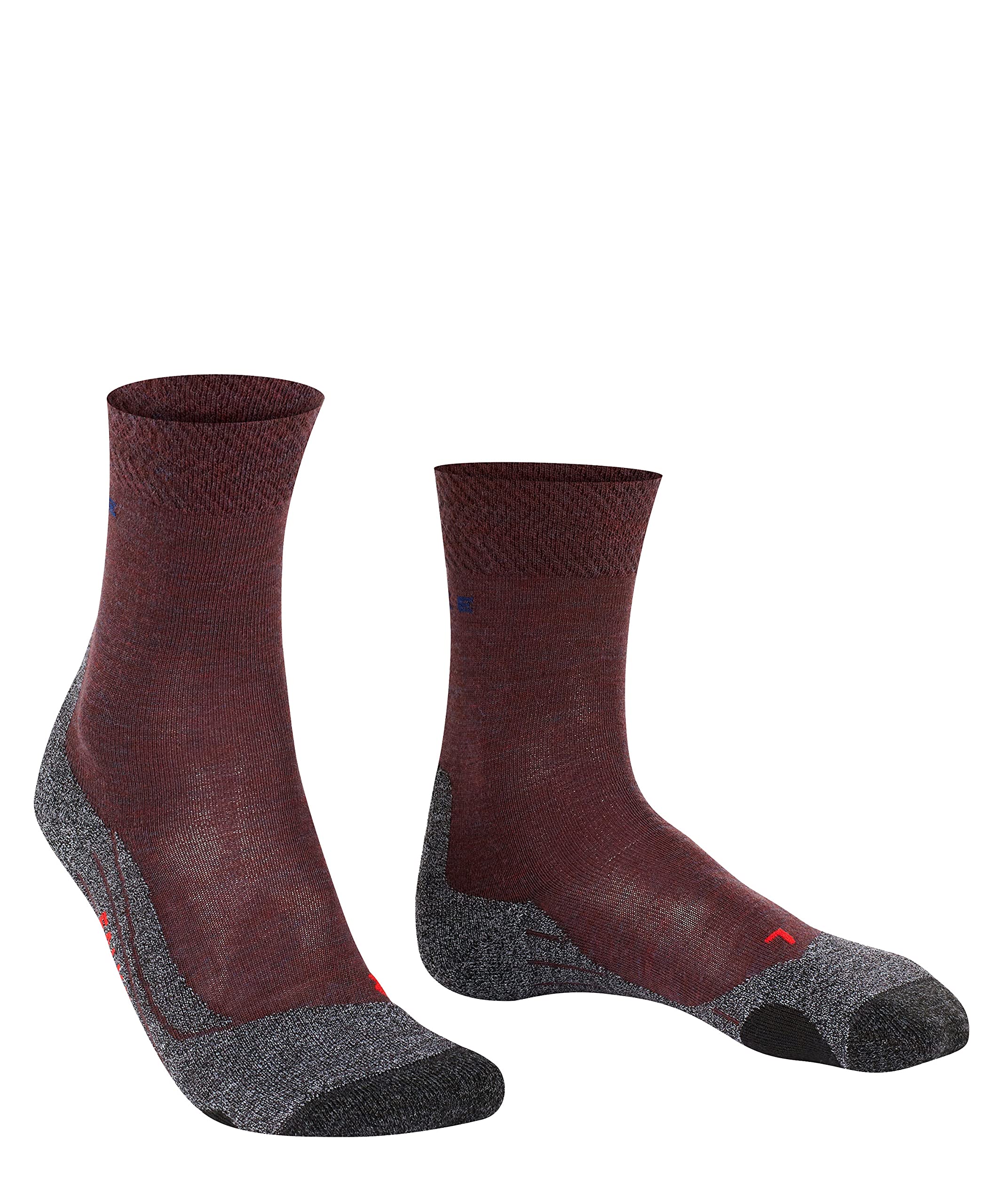 FALKE Damen Tk2 Explore Melange W So Wolle Funktionsmaterial Antiblasen Dick Wandersocken (1er Pack)