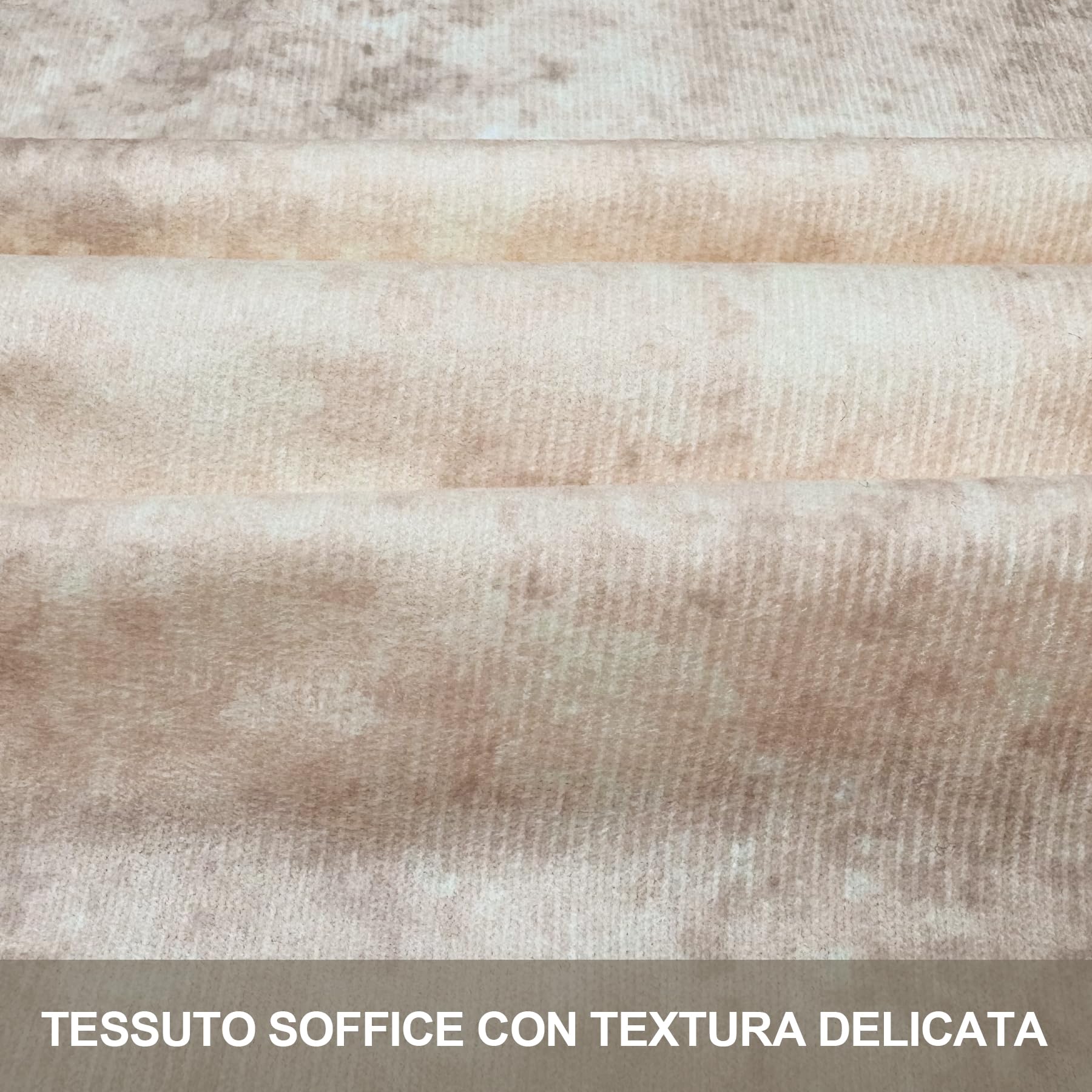 Luminora 1,5x2,1m Tessuto beige Astratto, Sfondo Fotografia Ritratto per Adulto, Neonato e Bambino, Studio Booth, Tasca (Senza supporto, senza clip)