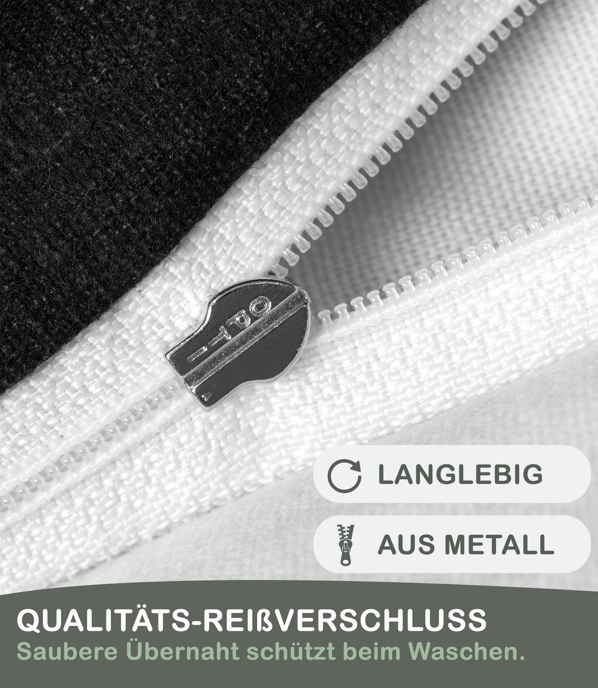 LINKHOFF Renforce Bettwäsche 135x200 Baumwolle 4teilig - Grün mit Blumen 2 Bettbezüge + 2 Kissenbezüge - Grüne Sommerbettwäsche kühlend & bügelfrei - Olivgrün Blätter u. Zweige – Sommer