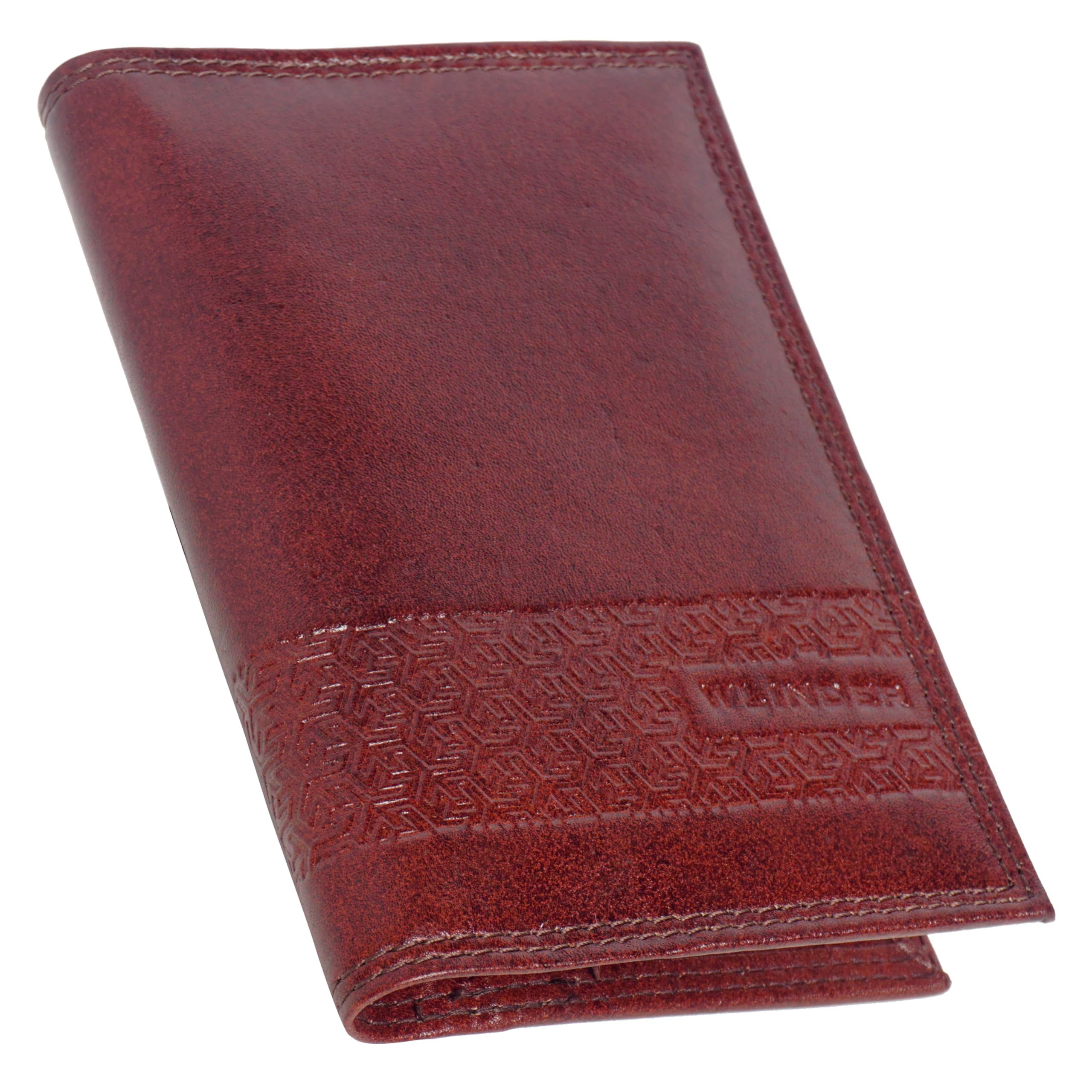 Genuine Leather Passport Holder Cover - Stylish and Durable Passport Cover - Passport Holder for Men with Multiple Card Slots and RFID Protection (Gingerbread Brown)-image-17