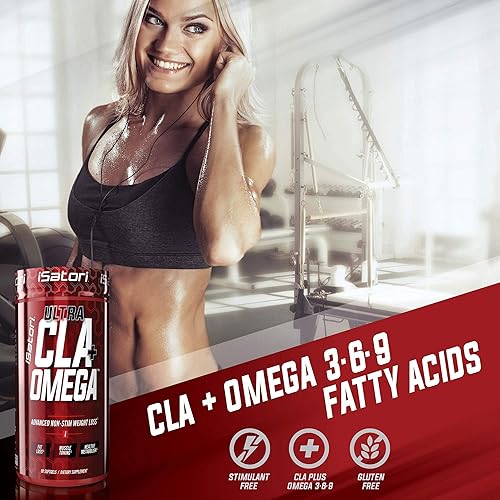 Miniatura 4 de iSatori L-Carnitina LS3 Bombsicle 3000mg (32 porciones) y iSatori Ultra CLA (90 cápsulas blandas)