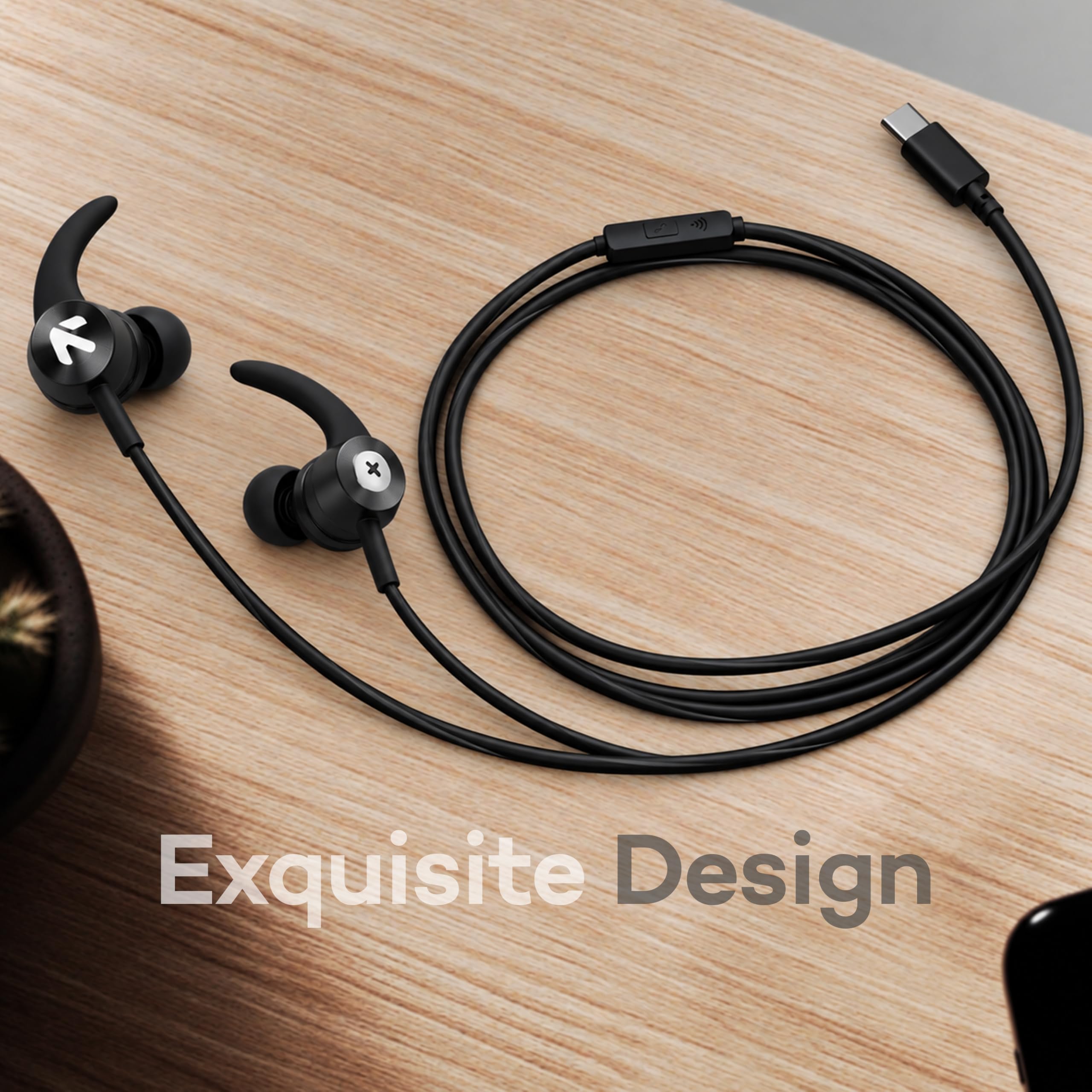 GOBOULT Bassbuds: Powerful Bass Wired Earphones -5