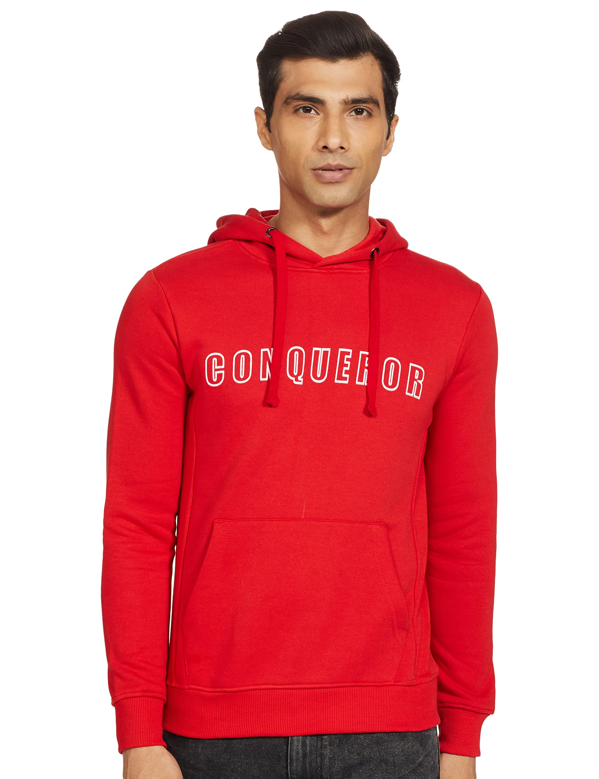 Men's Sweatshirt (AW20INOSYSS03_Fire Red_XL)-image-5
