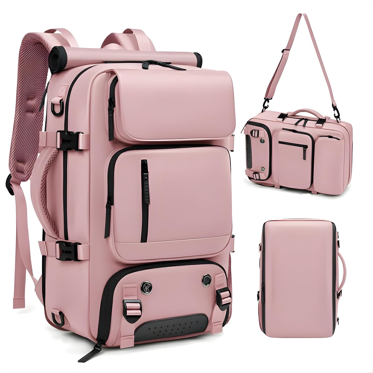 CARRIER Backpack with Padded Laptop Compartment, Expandable Bag Pack, Bag for Office, College, Students CARRIER Backpack with Padded Laptop Compartment, Expandable Bag Pack, Bag for Office, College, Students