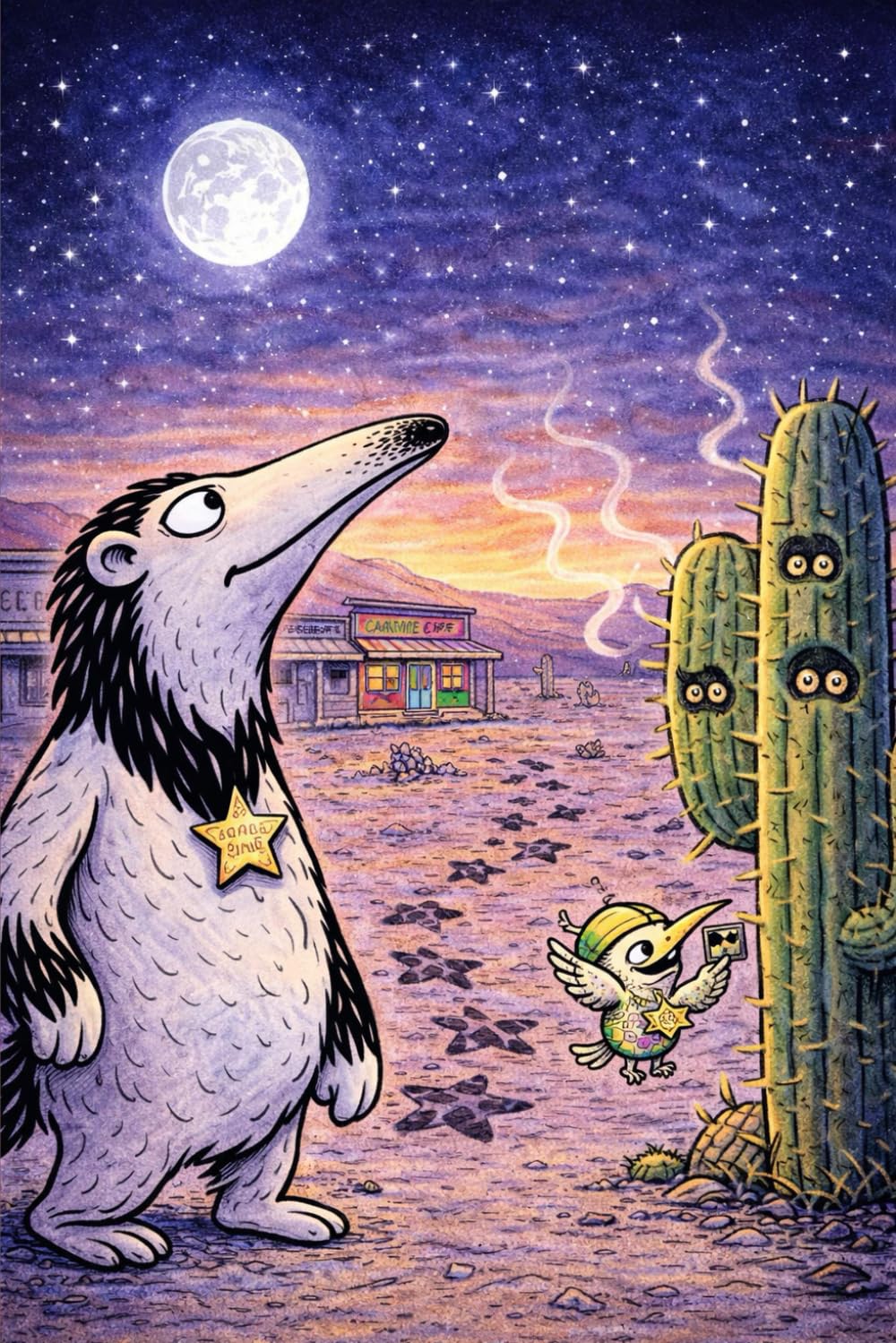 Sergeant Snoot in The Case of the Howling Cactus: A Hilarious Illustrated Mystery Chapter Book for Kids Ages 6-10 (Sergeant Snoot Investigates)