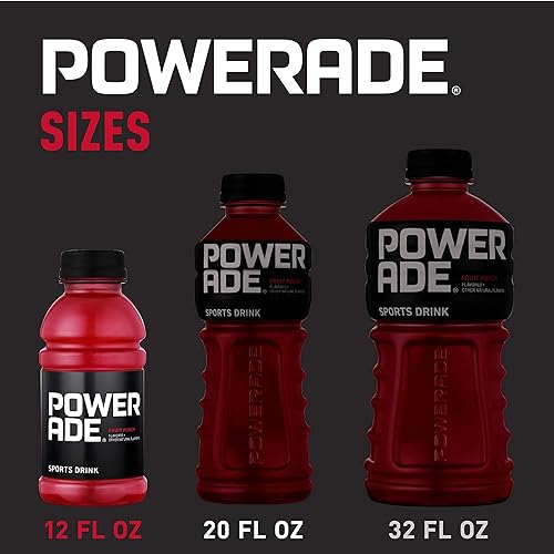 Miniatura 7 de POWERADE Ponche de frutas, 12 onzas líquidas (paquete de 12)