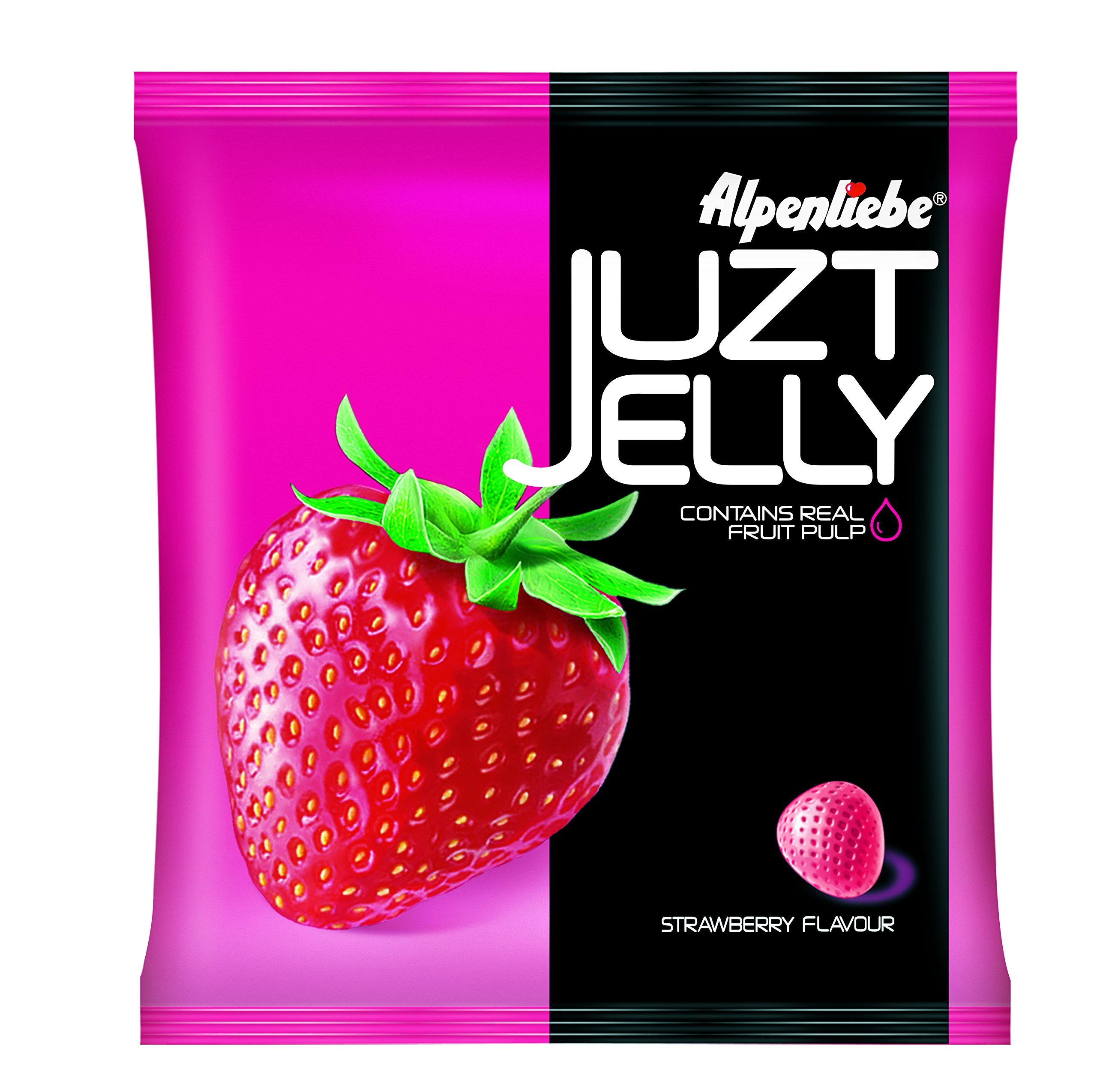Alpenliebe Juzt Jelly, Strawberry Pouch, 68.4g, 18pc (B00X9YYJD8) Amazon Price History, Amazon Price Tracker