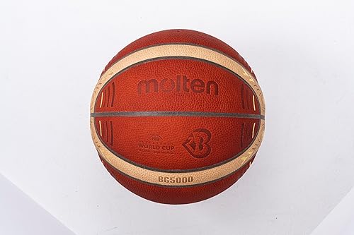 Molten Copa Mundial FIBA 2023 Baloncesto (Oficial), Diseño de la Onda de las Pasiones (B7G5000-M3P)