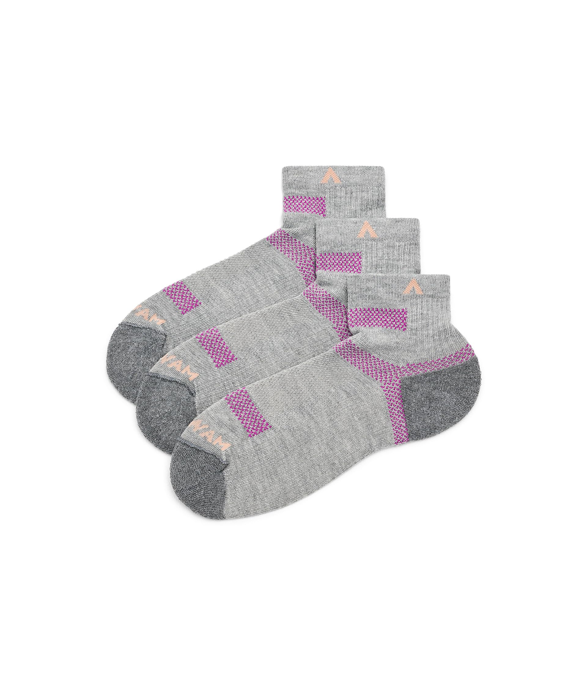 Wigwam Unisex Ultra Cool-lite Quarter, 3-pack