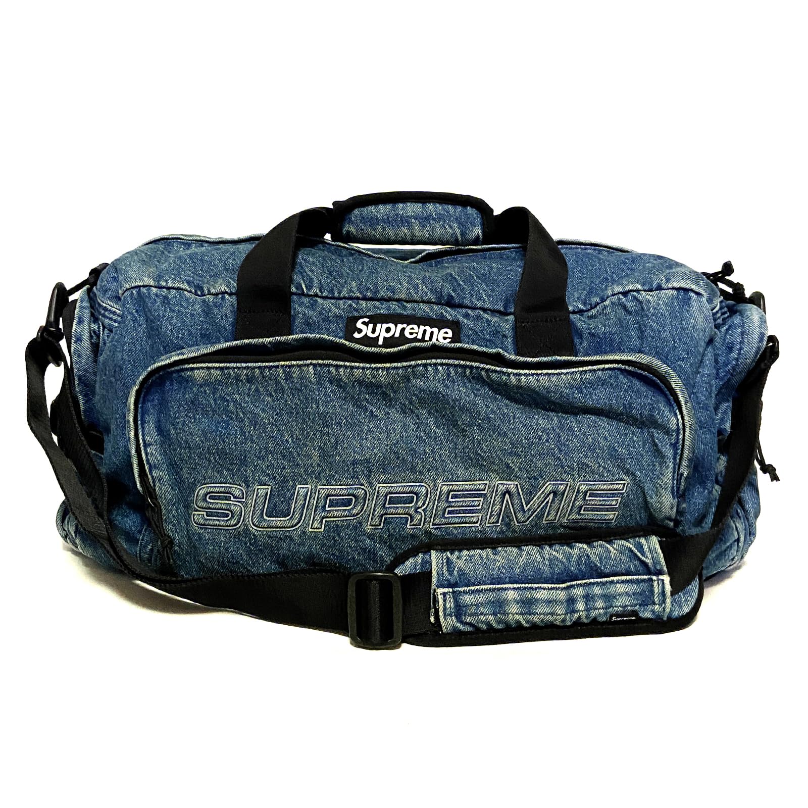 Amazon | (シュプリーム) Supreme メンズ デニムダッフルバッグ Denim