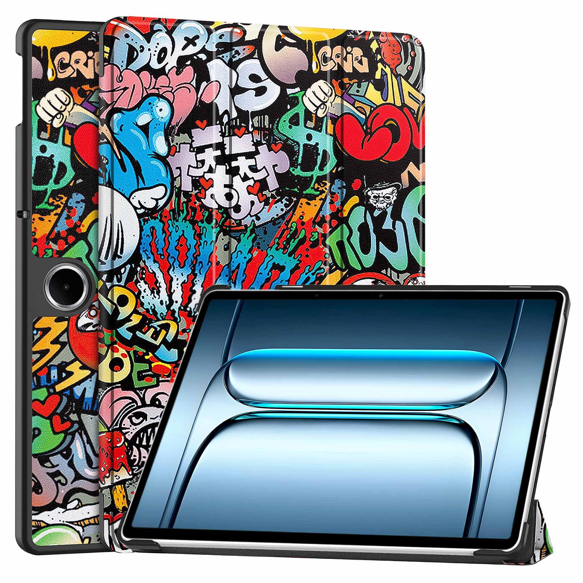 ProElite Case Cover for OnePlus Pad Lite 11 inch Case, Slim Trifold Flip case Cover for OnePlus Pad Lite 11 inch Case Tablet [Auto Sleep Wake Feature], Hippy-picture-28