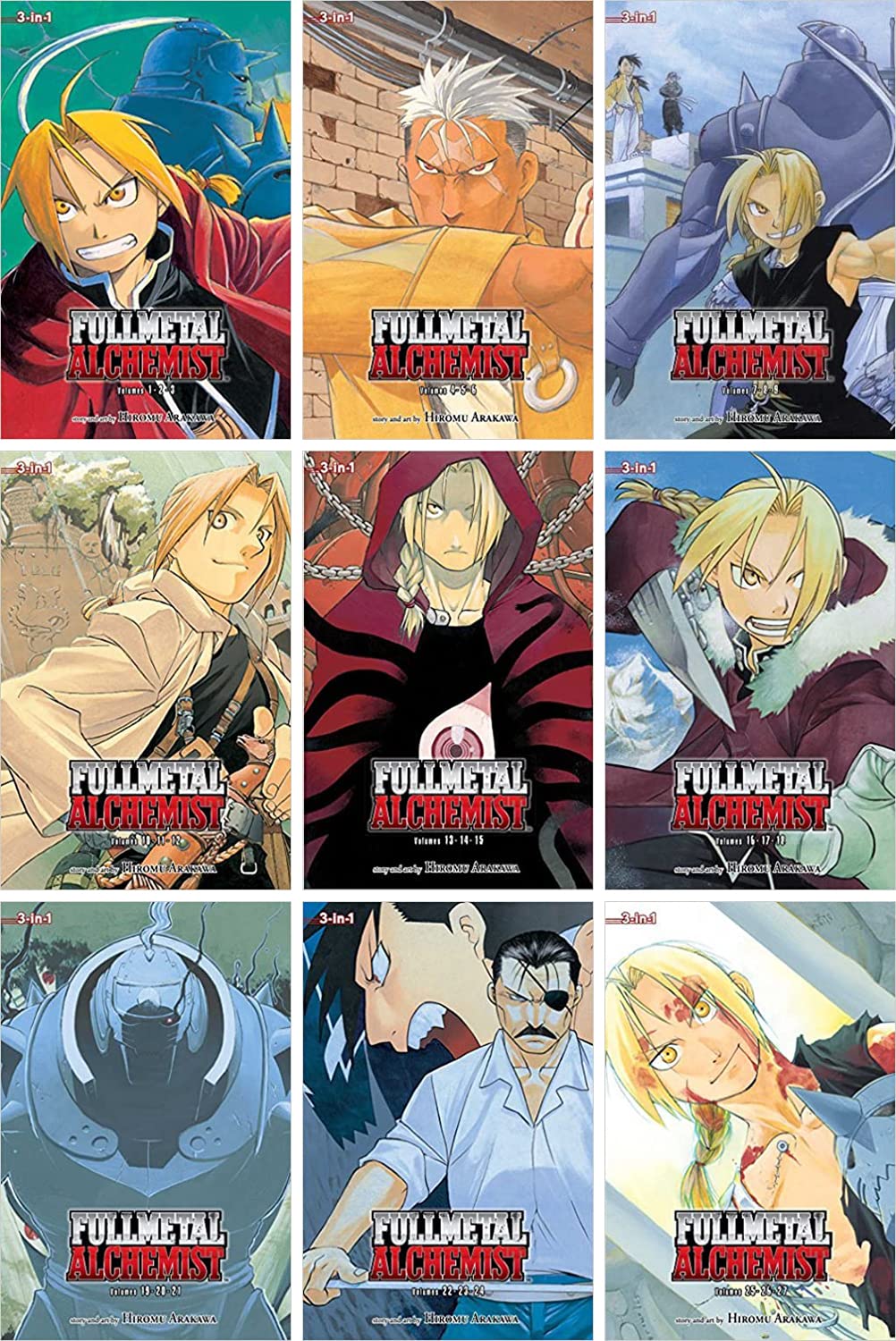 Fullmetal Alchemist, Vol. 19-21