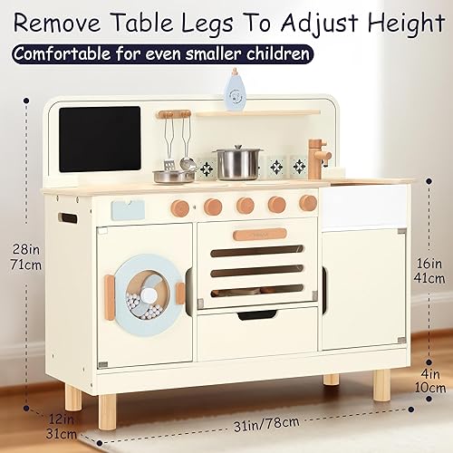 Miniatura 6 de Cocina de juego de madera