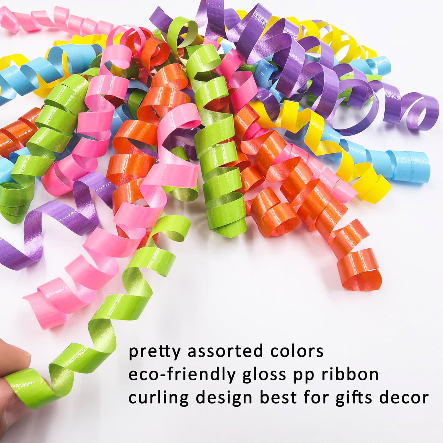 12pcs Self Adhesive Curly Bows for Gift Wrapping, Assorted Colors Satin Ribbon Bows for Present Boxes, Birthday, Christmas, Wedding Decorations - Image 3