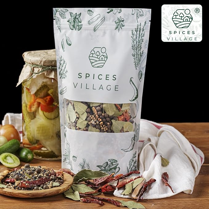 SPICES VILLAGE Especias para Encurtir para Corned Beef, Mezcla para Encurtidos y Conservas, 6.5oz miniatura 6