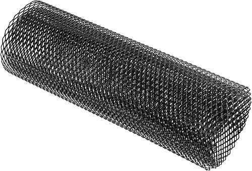 X AUTOHAUX Rejilla universal de 40 x 13 pulgadas para camioneta de coche, rejilla de malla, alerón de parachoques, entrada de aire, rejilla de