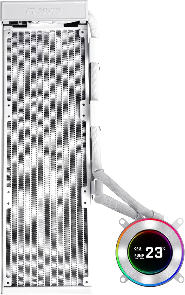 Amazon.co.jp: LIANLI 簡易水冷キット HydroShift II LCD-C 360N White