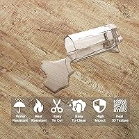 Vista 2 de Paneles de pared de decoración urbana, azulejos autoadhesivos fáciles de despegar y pegar para cocina, dormitorio, puertas, tablones