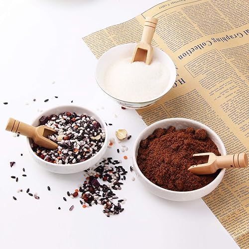 Miniatura 9 de Cucharas de madera pequeñas, pequeñas cucharas de madera para tarros, sales de baño (12 unidades) de 3 pulgadas de largo