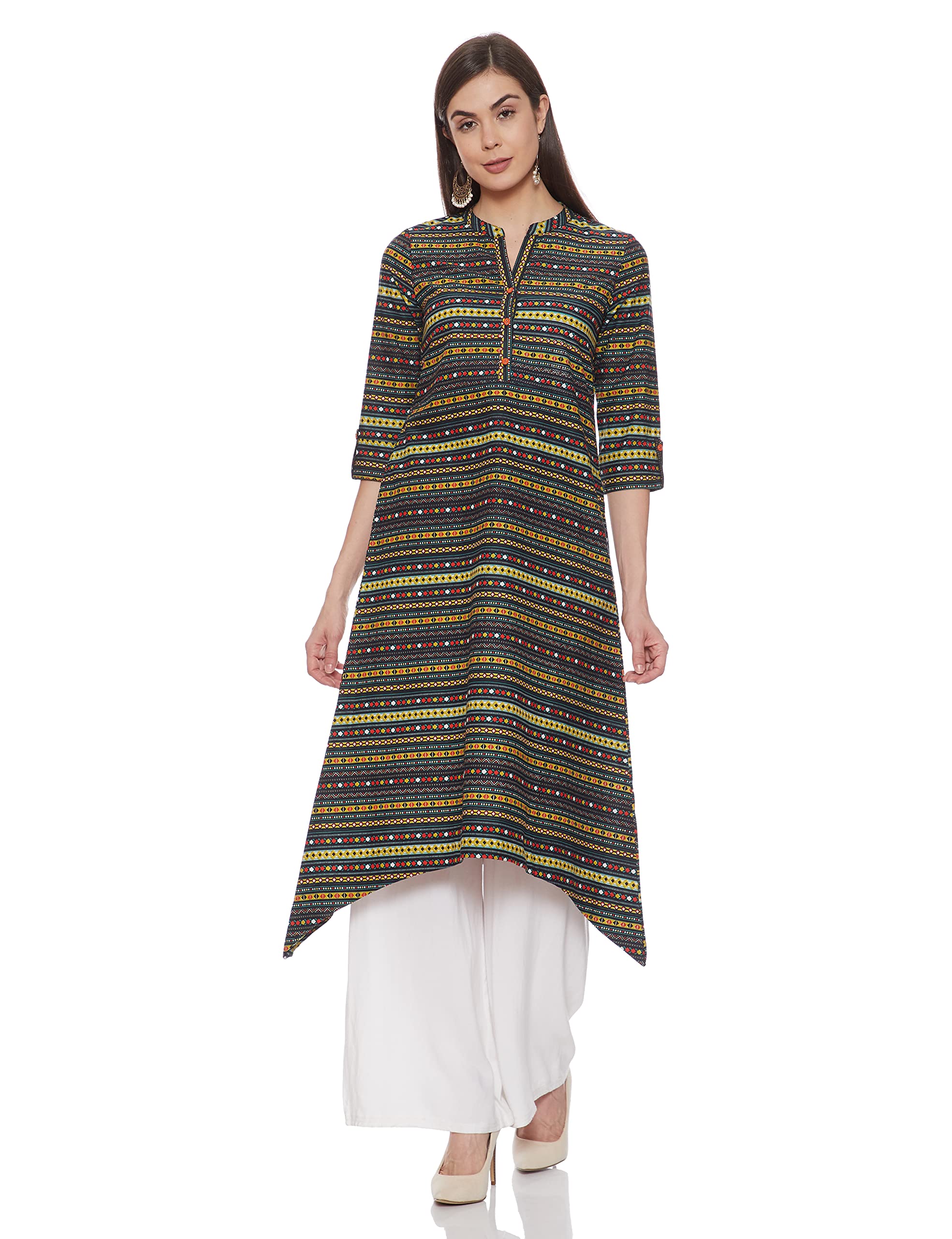 Amazon Brand - Myx Women's Cotton Kurta
