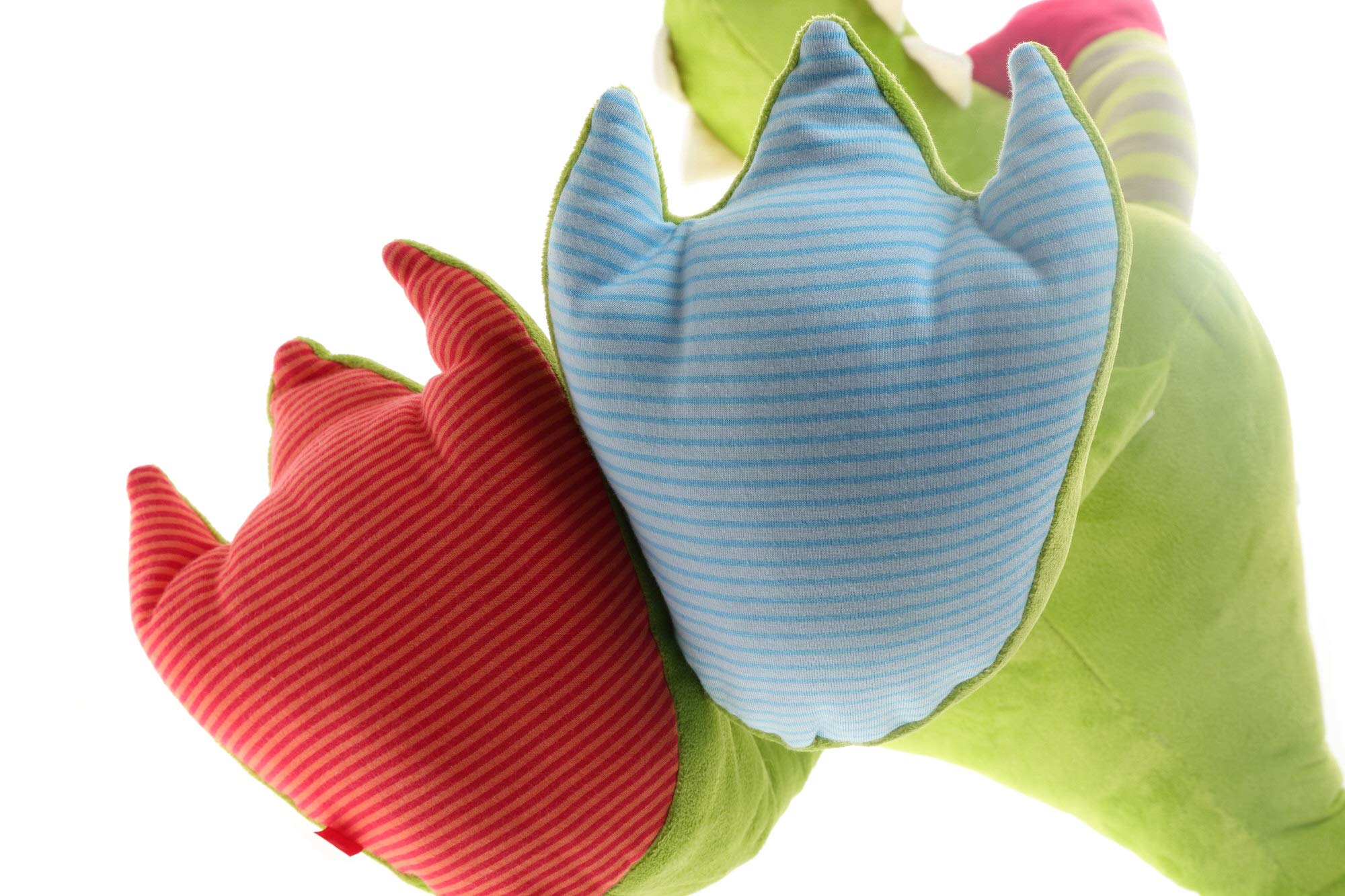 SIGIKID 38874 Drache XXL Patchwork Sweety Mädchen und Jungen Kuscheltier empfohlen ab 1 Jahr mehrfarbig