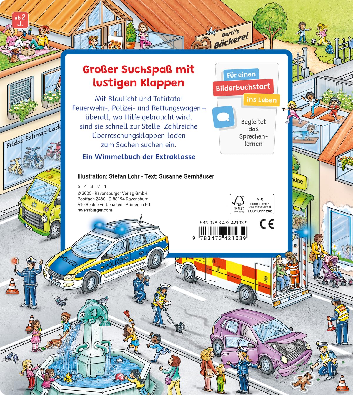 Mein Sachen suchen Wimmelbuch: Fahrzeuge im Einsatz