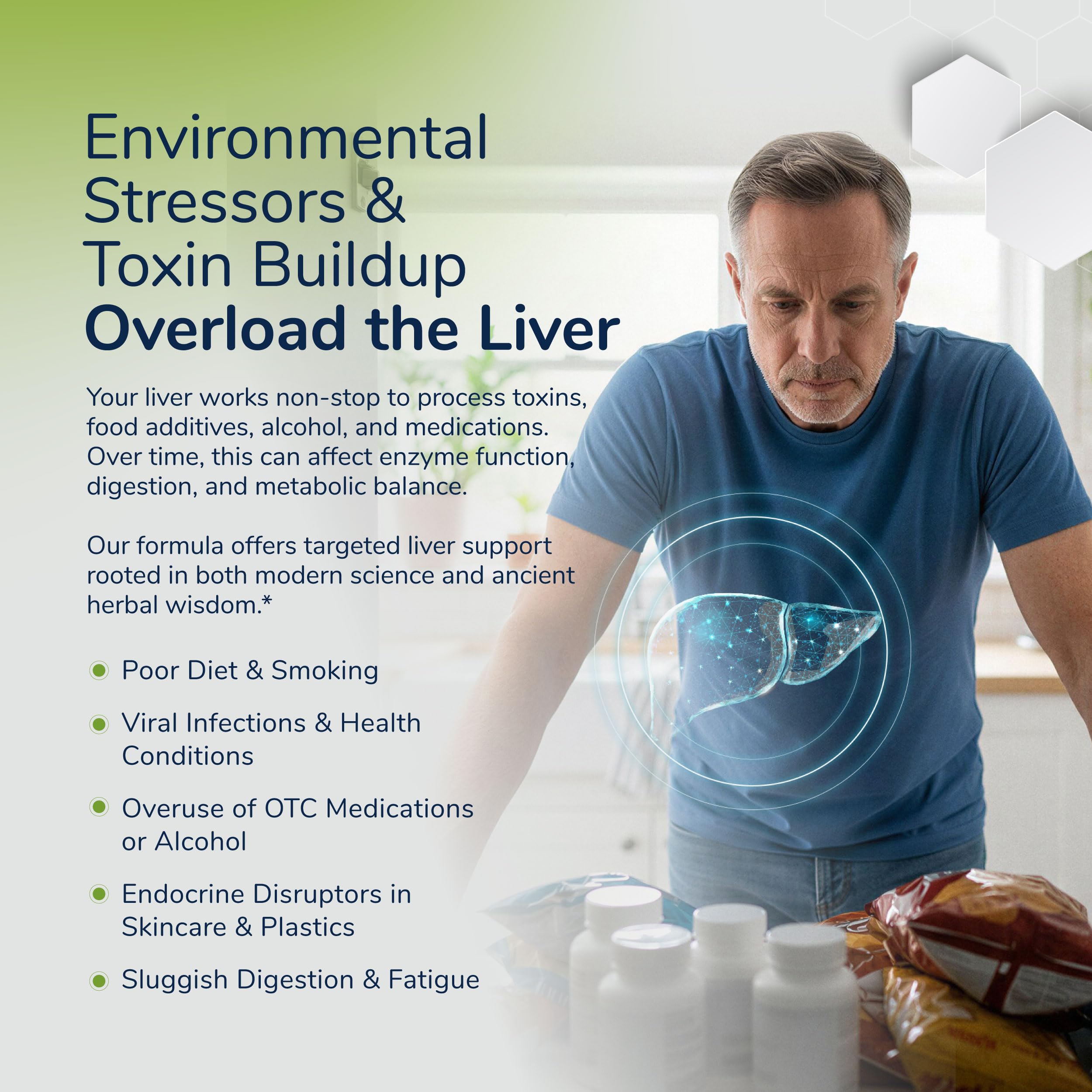 Milk Thistle Liver Detox Complex Clinical Grade Liver Support (60 Capsules) — Amazon image 3