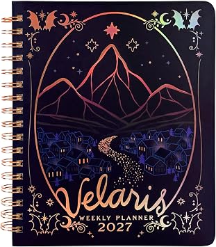 ConQuest A Court of Thorns and Roses Velaris 2027 Weekly Monthly Planner