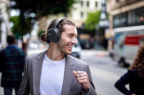 Miniatura 8 de Sony Auriculares con cancelación de ruido WHCH710N: Auriculares inalámbricos Bluetooth sobre la oreja con micrófono para llamadas telefónicas y