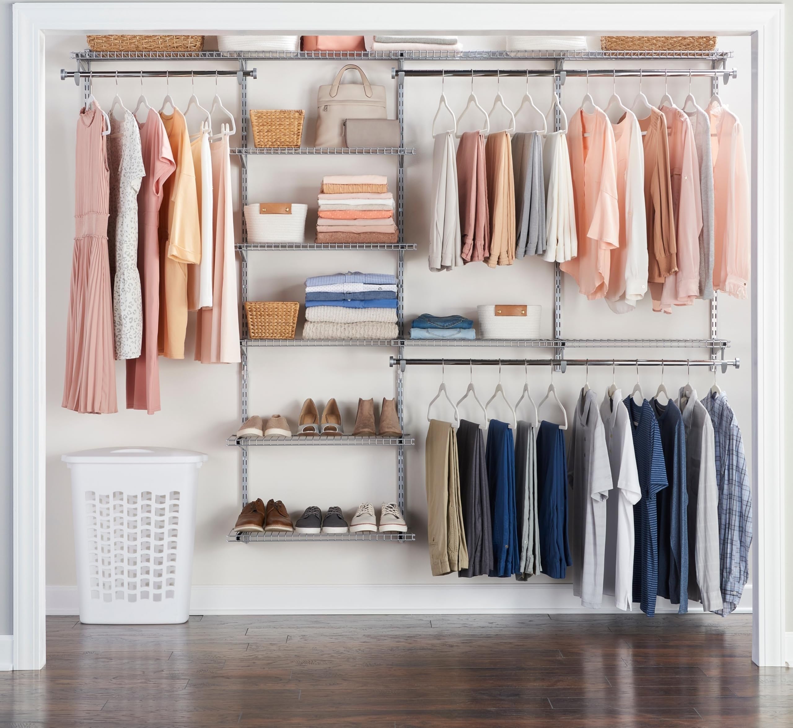 Rubbermaid Configurations Deluxe Custom Closet Kit