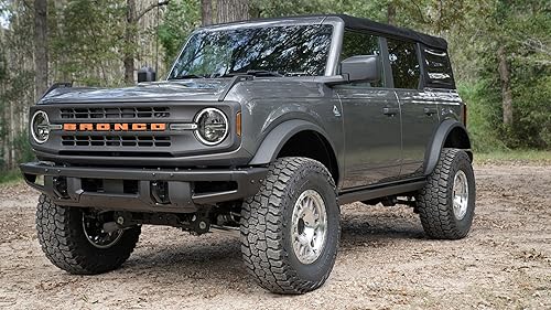 RealTruck SUPERLIFT SUSPENSION Kit de nivelación de 2 pulgadas para Ford Bronco | Espaciadores de puntal | 9720 | Compatible con Ford Bronco