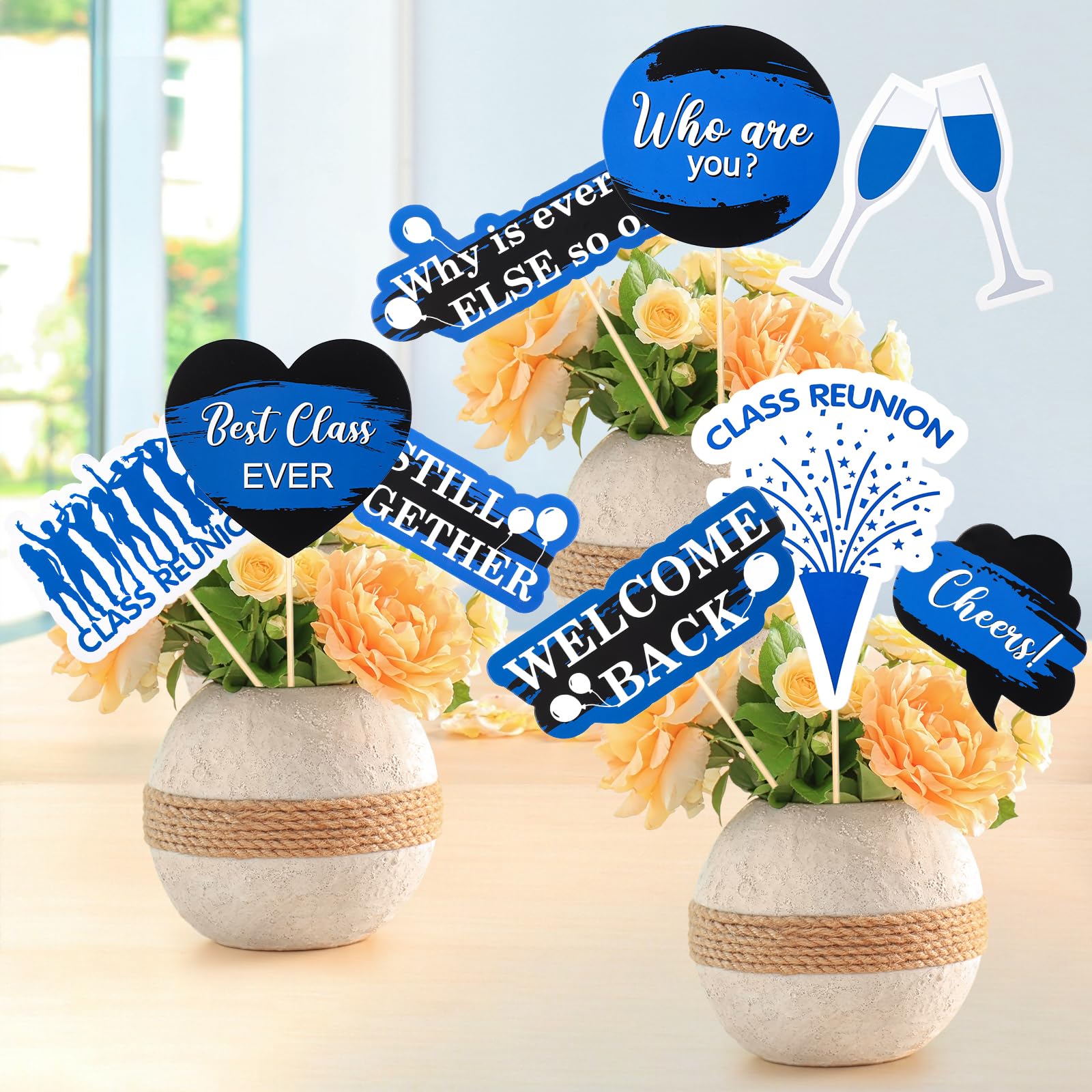 Simple Centerpieces For Class Reunion