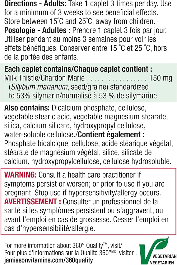 Jamieson Milk Thistle Bonus for Liver