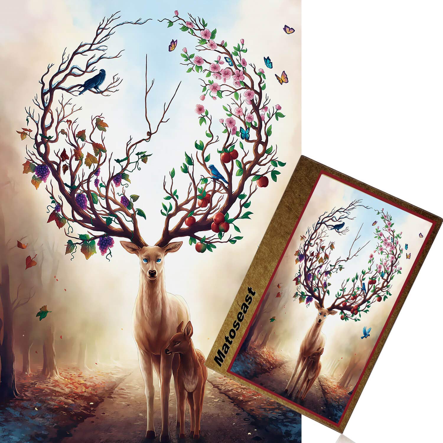 Puzzles for Adults 1000 Pieces Pure Wooden Party Game Children Kids 8-10 and Educational Toys …