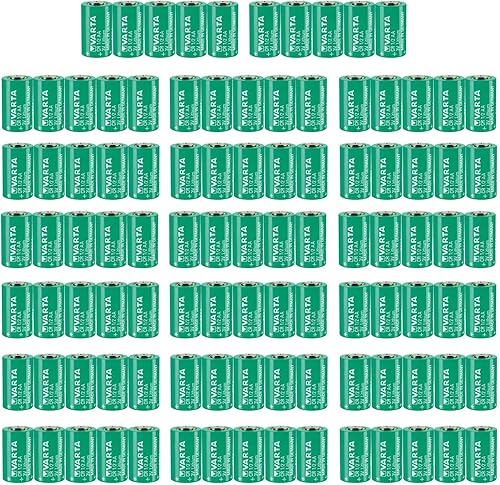 Paquete de 100 baterías de litio para VARTA CR12AA 3V 950mAh batería de litio serie CR12AA