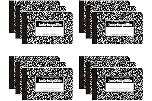 Half-Sized Composition Notebooks for Small Hands