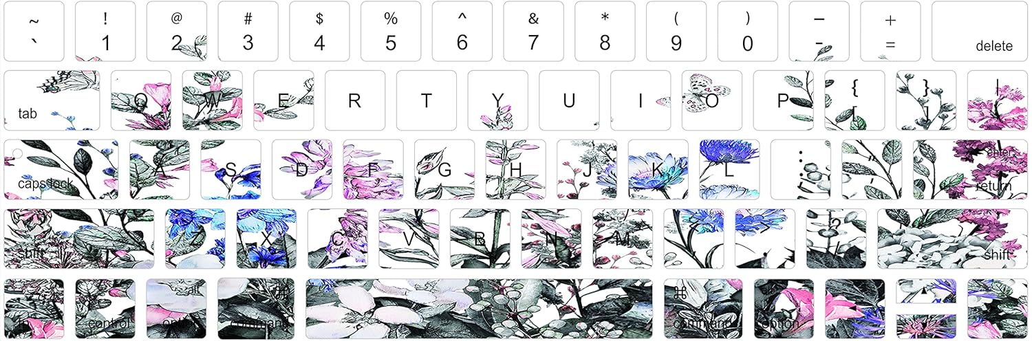 Up To 60% OFF KECC Compatible with MacBook Air 13 inch Case (2010-2017 Release) A1369/A1466 Plastic Hard Shell + Keyboard Cover + Sleeve (Clear Flowers Design 12) Super Cheap 🛒 KECC Compatible with MacBook Air 13 inch Case (2010-2017 Release) A1369/A1466 Plastic Hard Shell + Keyboard Cover + Sleeve (Clear Flowers Design 12)