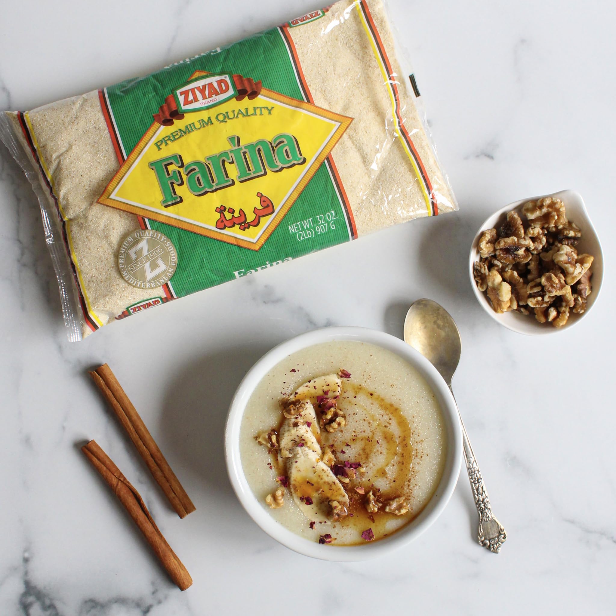 Amazon.com : Ziyad Premium Quality Farina – Finely Ground, Smooth