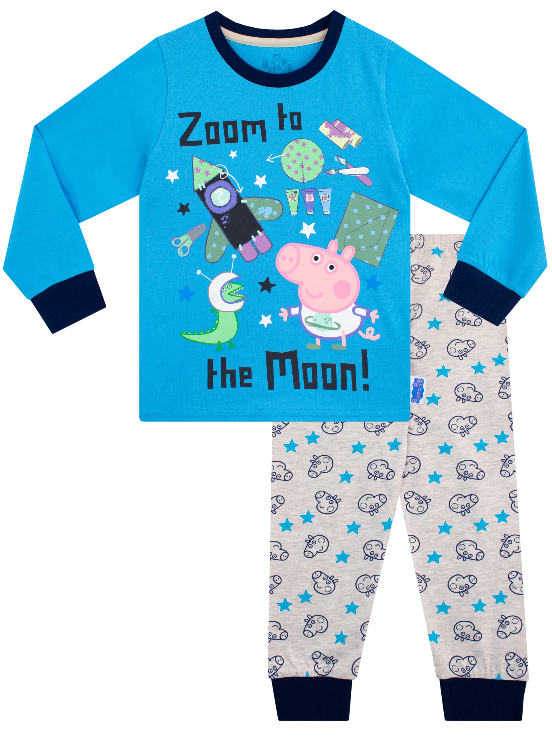 Pj Sets Pyjama George Pig Peppa Pig Boys' Pajamas George Pig And