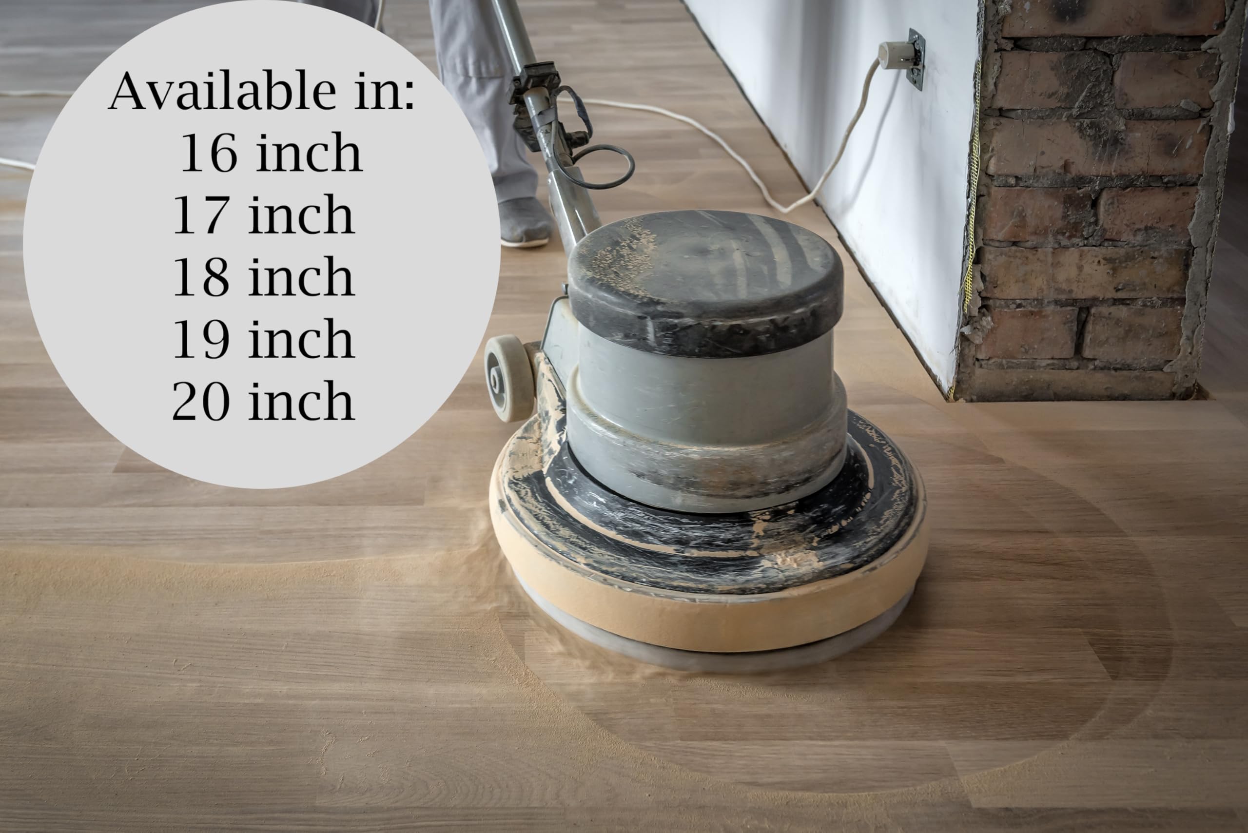 Sungold Abrasives 81605 Tarcze szlifierskie z węglika krzemu o ziarnistości 60 10 sztuk, 50 cm