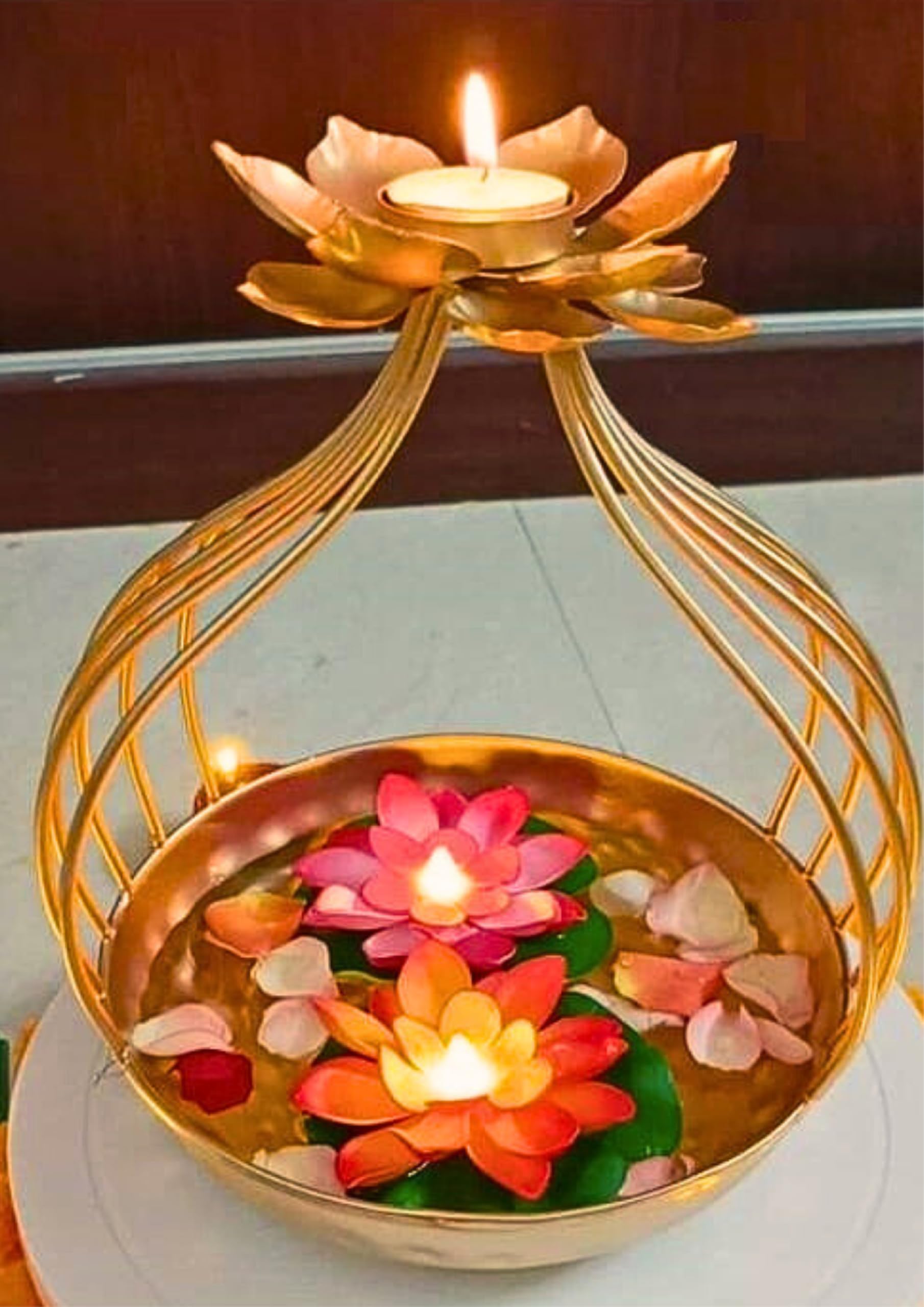 Lotus Urli/Big Size/Super Quality/Decoration Urli,28 cm/Tabletop Urli Decorative Showpiece (B0D6C2FM6K) Amazon Price History, Amazon Price Tracker