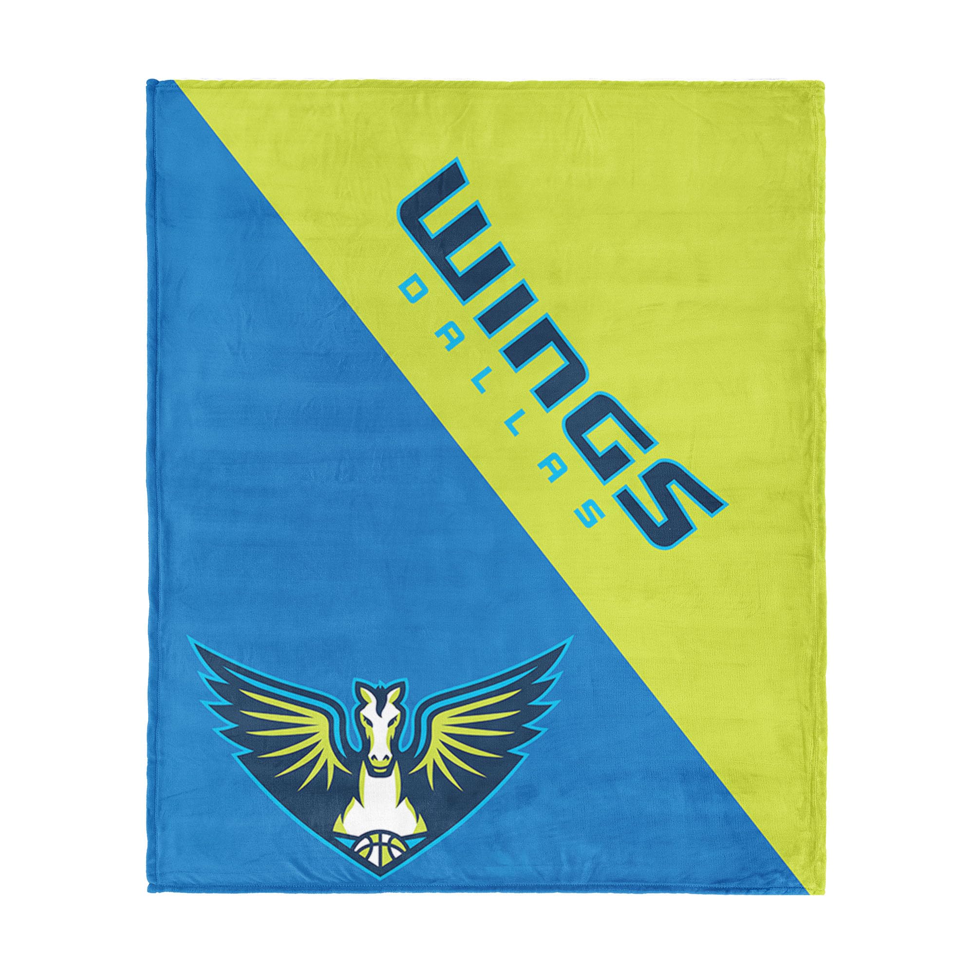Northwest WNBA Dallas Wings Silk Touch Throw Blanket, 46x60 inches, Halftone Design