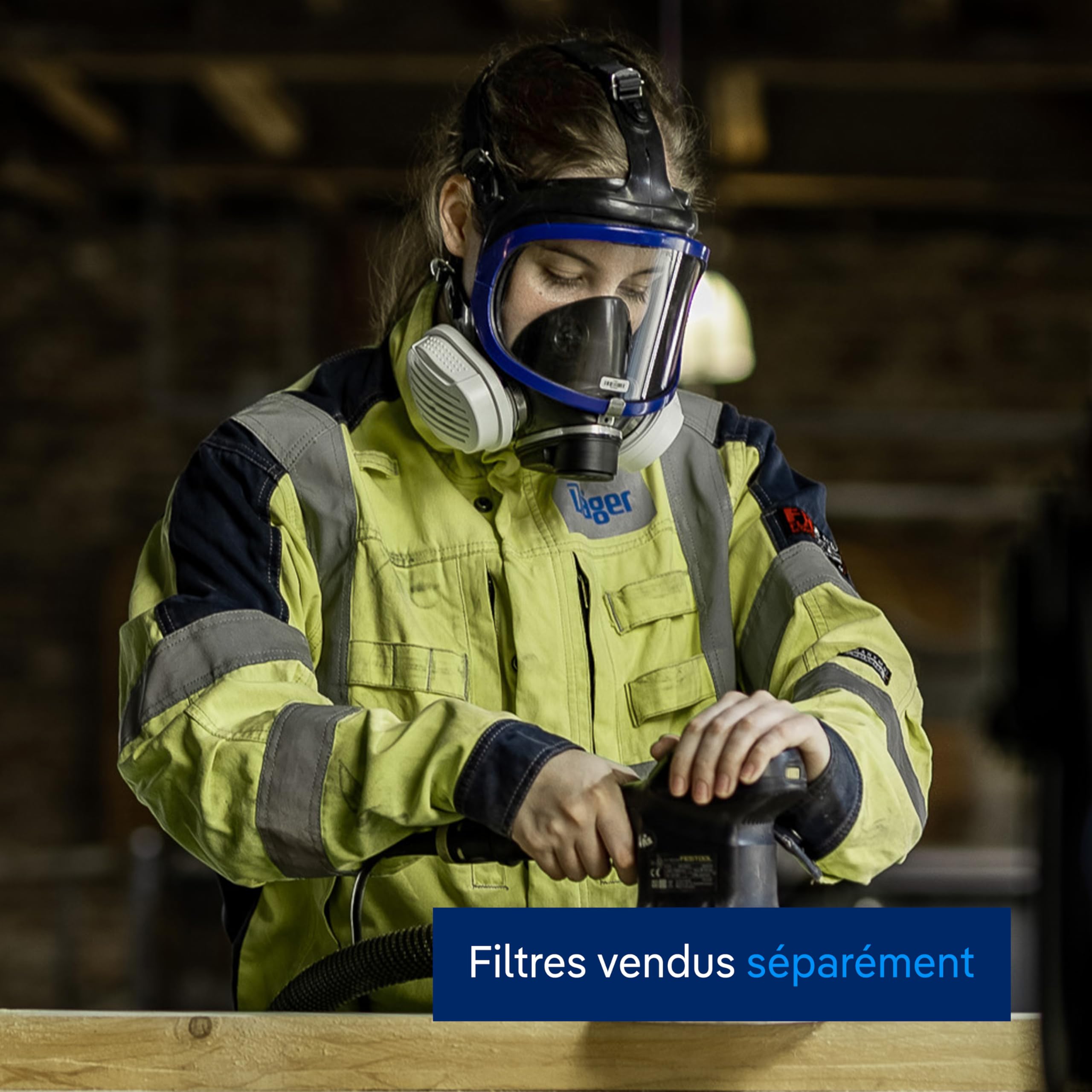Dräger X-plore 5500 Masque de protection complet haute qualité, masque intégral, taille universelle