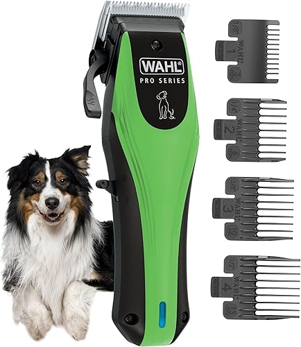 Wahl Pro Series - Kit inalámbrico de iones de litio para perros Recargable y resistente cortapelos para perros gruesos Modelo 3025854