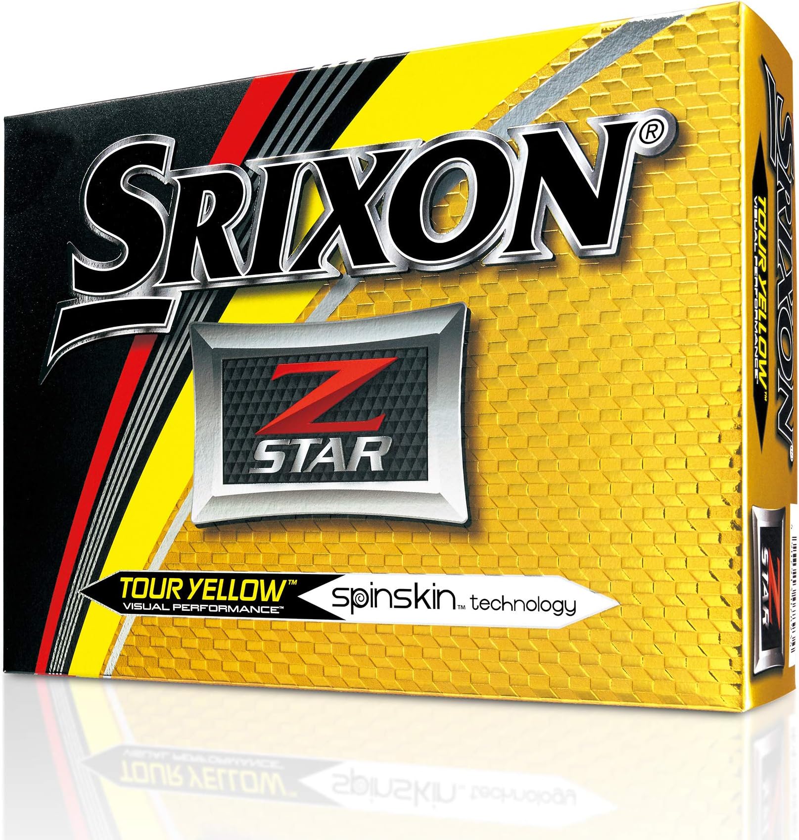 Srixon Z-Star 2017 Golf Balls, Yellow (One Dozen)