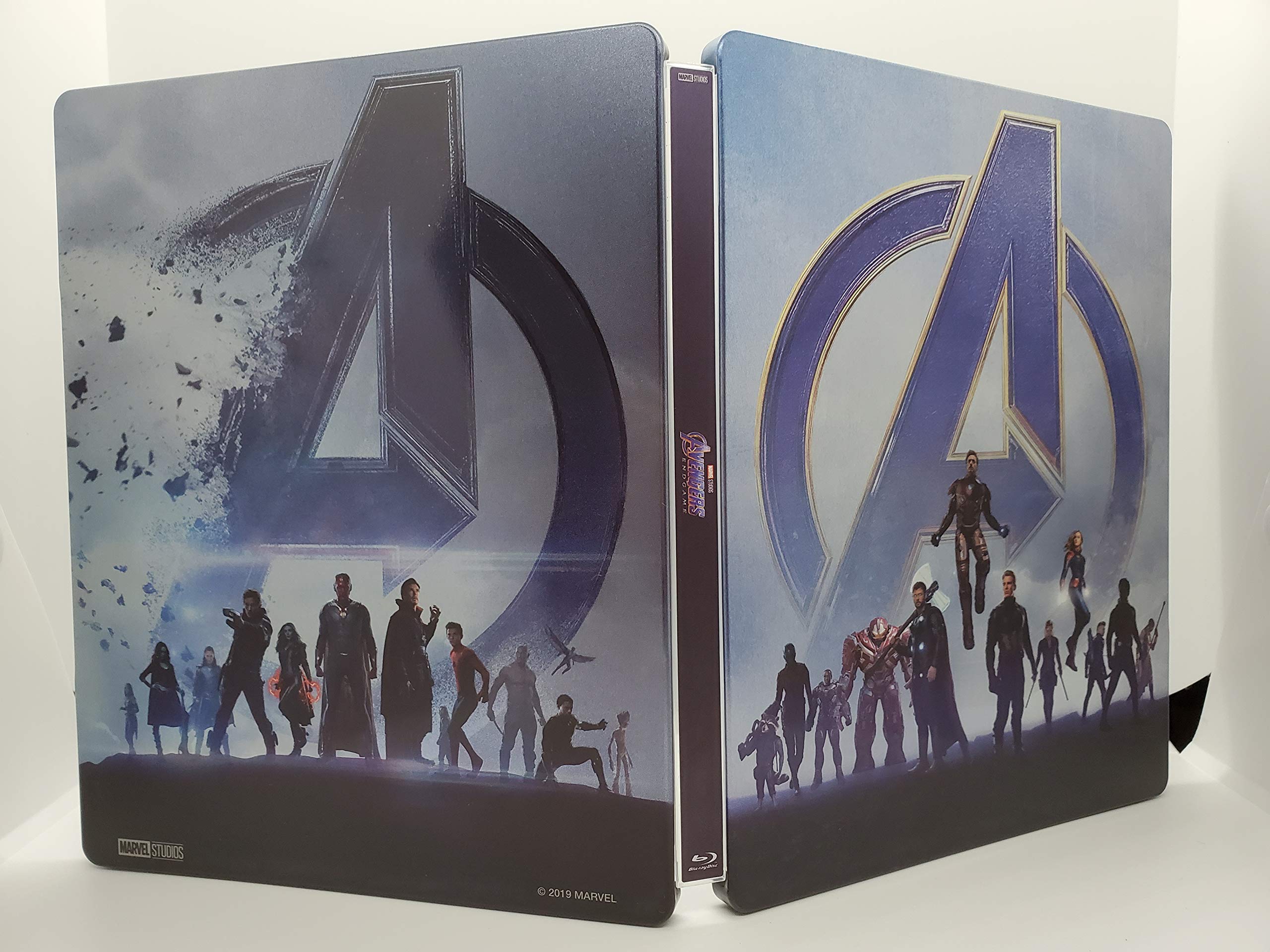 Avengers Endgame 3D Limited Edition Steelbook / Import / Includes 2D Region Free Blu Ray
