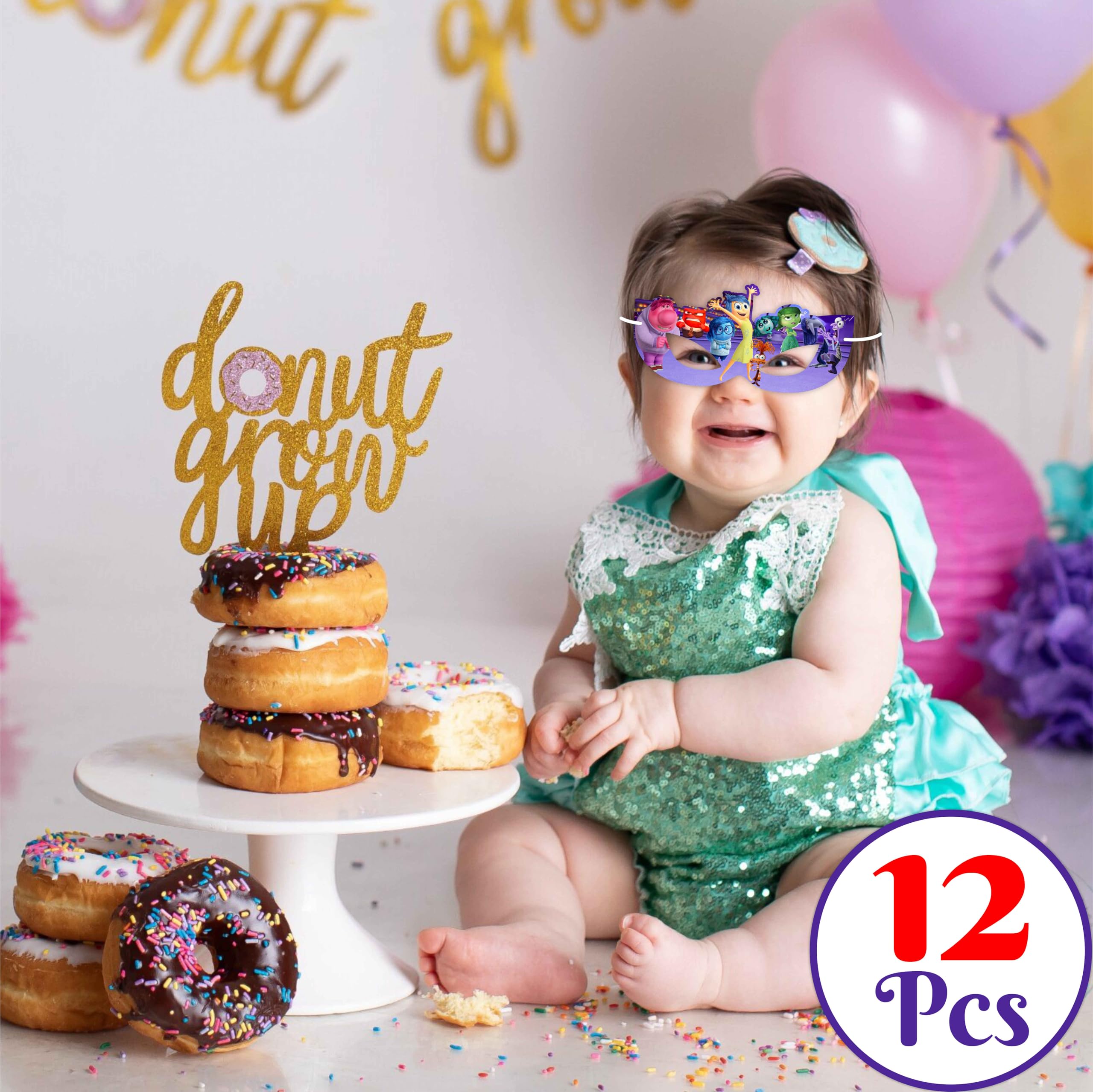 Seyal Insde Outt 2 Eye mask - Birthday Decorations.