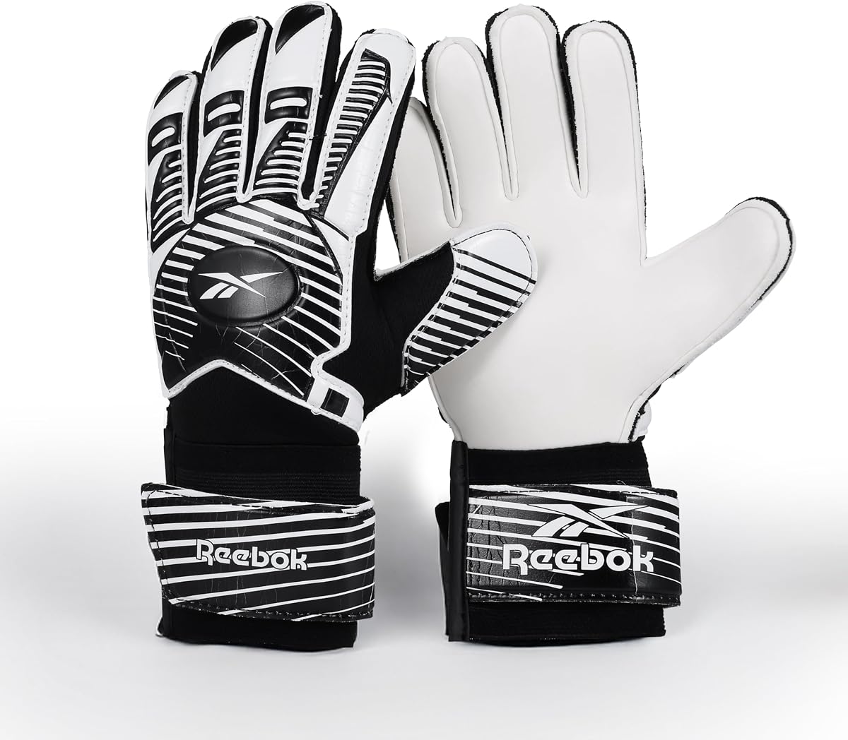 Reebok - Soccer Goalie Gloves, Goalkeeper Gloves with Breathable Design, Comfortable Fit & High Protection