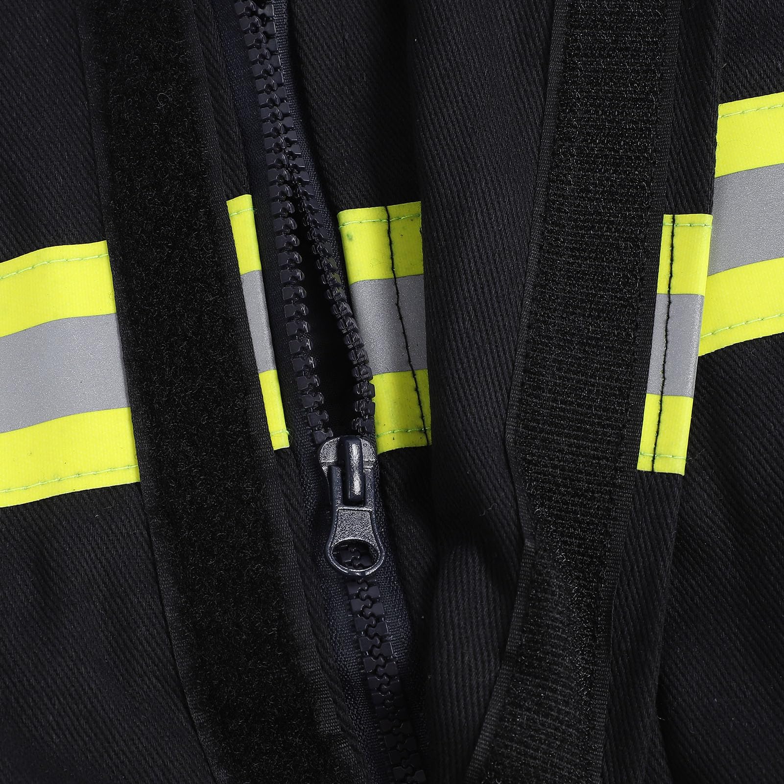 Traje, Chaqueta Retardante y Pantalón con Aislamiento de 4 Capas para Alta Visibilidad en Entornos Laborales Peligrosos