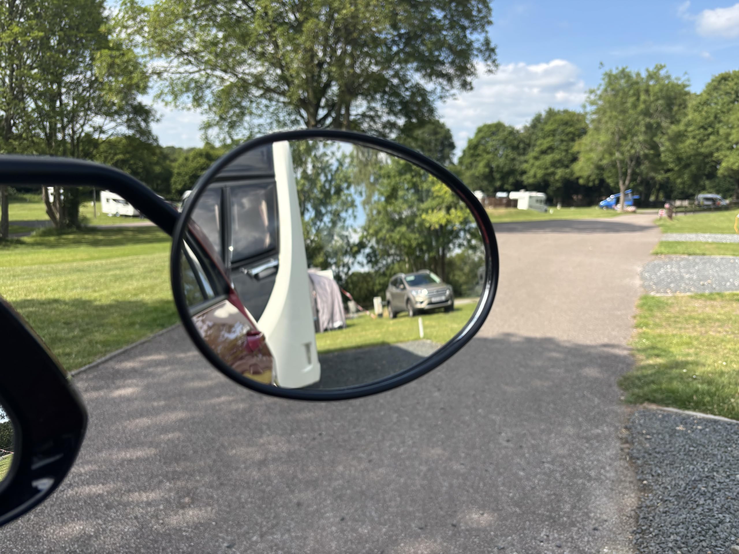Maypole 8328 Rétroviseur de Caravane en Verre Plat Universel